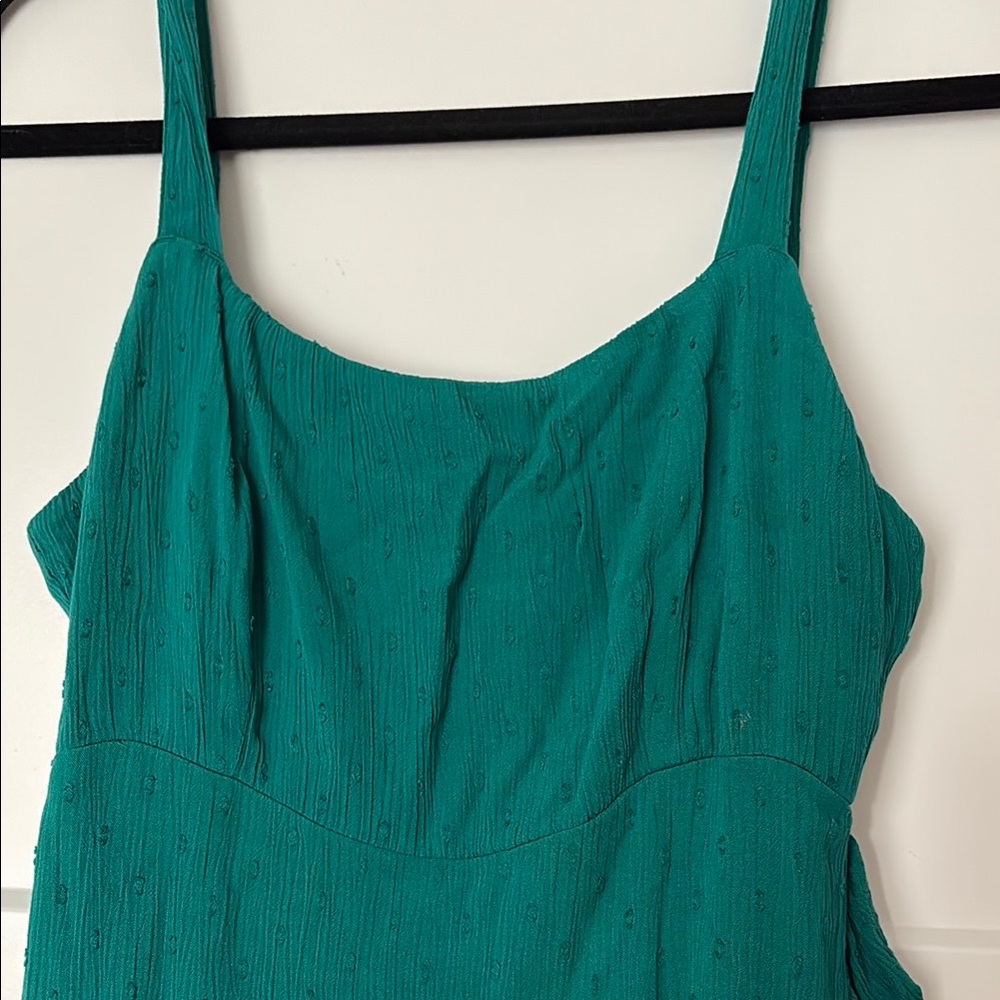O'Neill Green Ruffled Mini Sundress - Picture 2 of 7